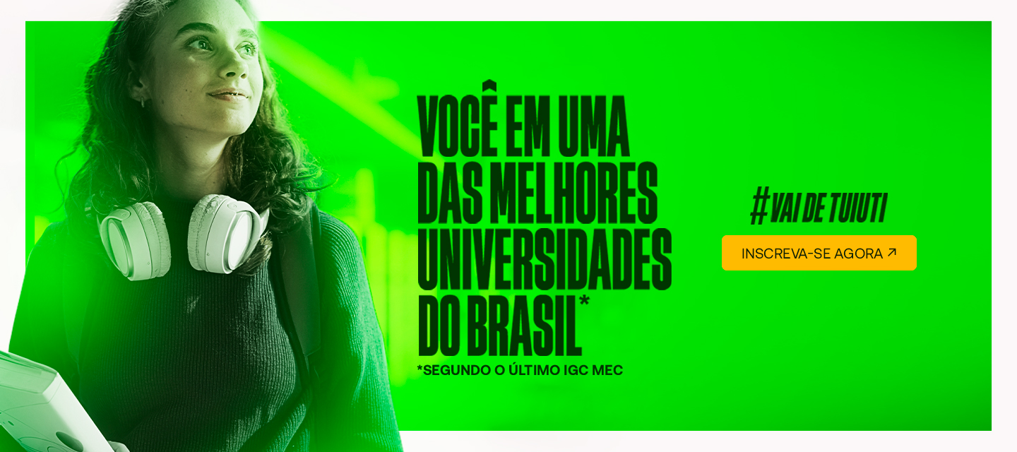 Conheça os cursos de graduação da Universidade Tuiuti do Paraná.