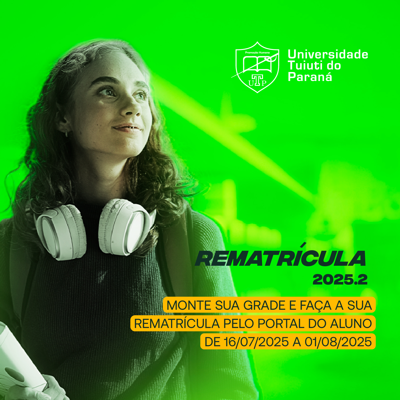 Acesse para saber mais sobre a rematrícula dos cursos de graduação da Universidade Tuiuti.