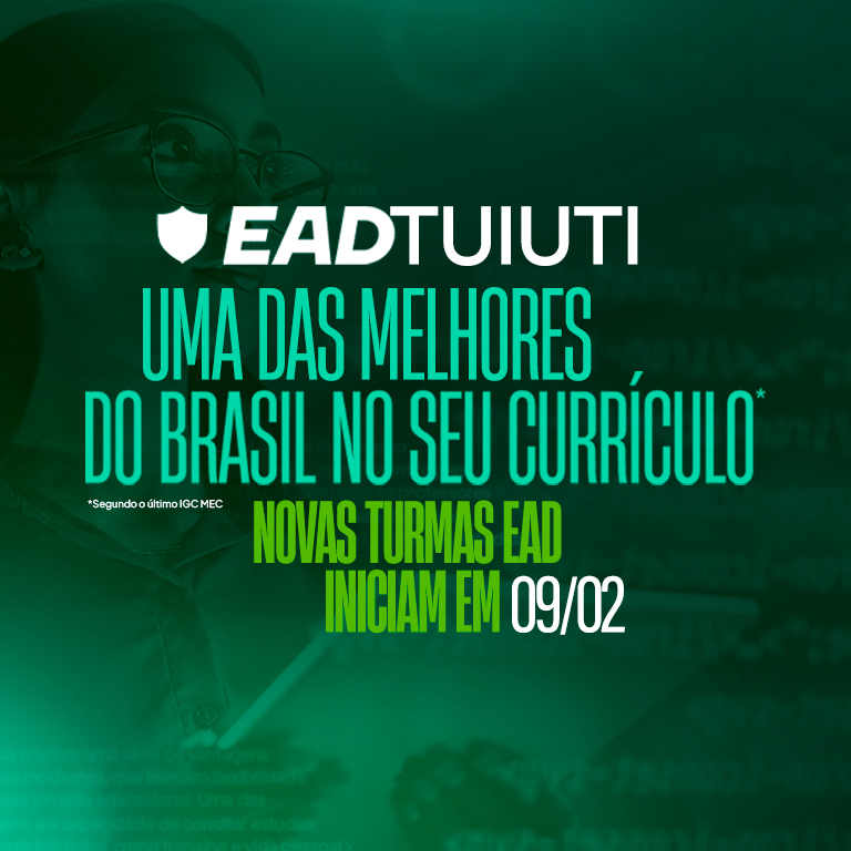 Acesse para saber mais sobre os cursos da EAD da Universidade Tuiuti do Paraná.