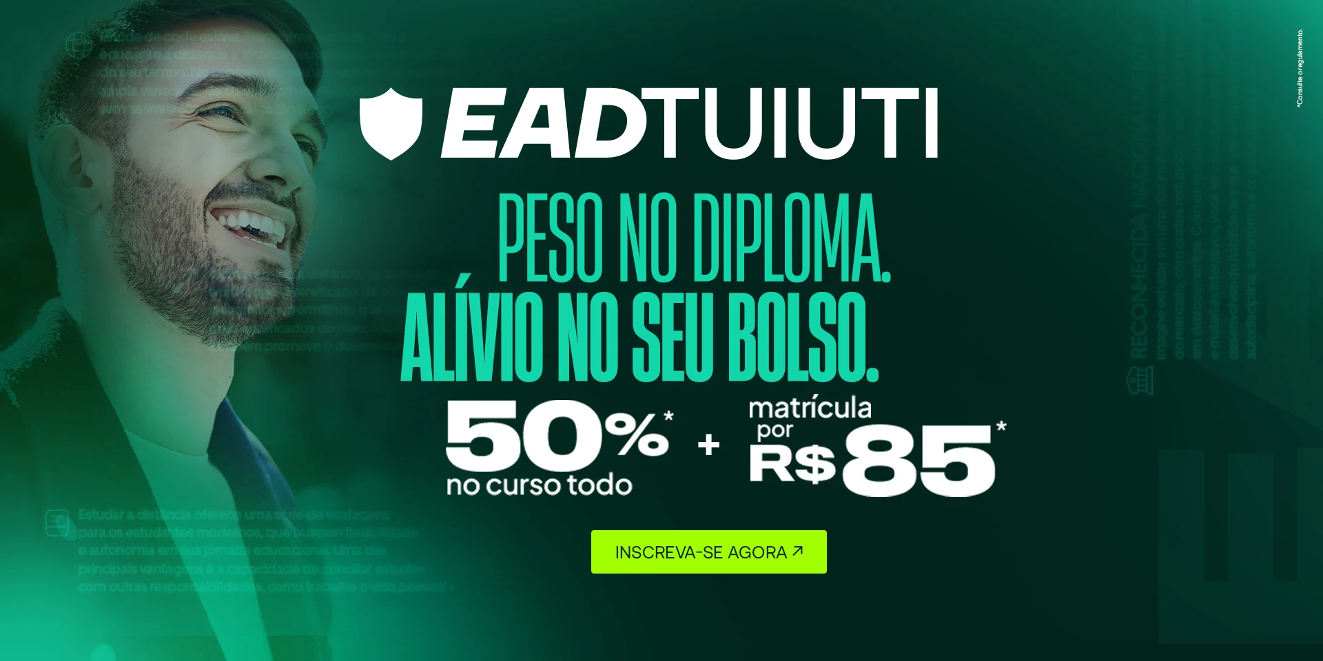 Saiba mais sobre os cursos de Graduação EAD