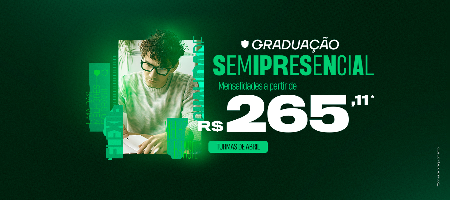 Saiba mais sobre os cursos de Graduação Semipresencial da Universidade Tuiuti do Paraná.