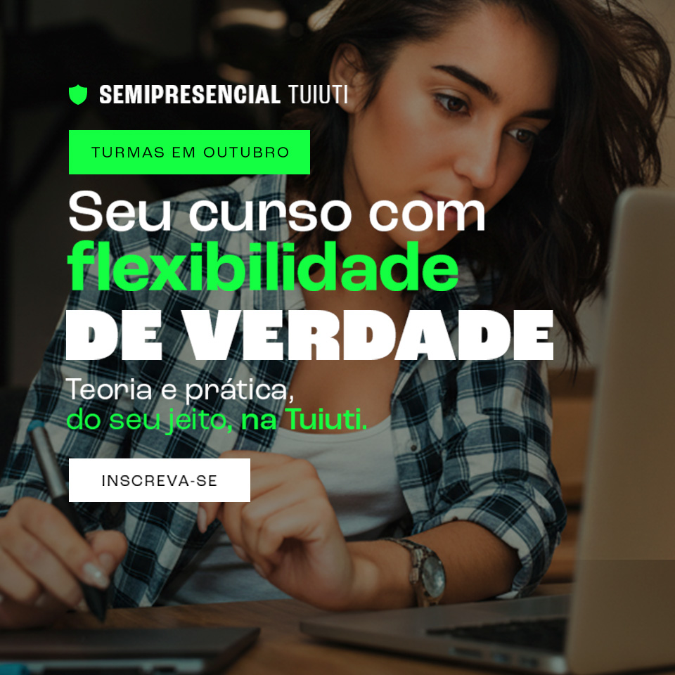 Confira os cursos semipresenciais e inscreva-se.