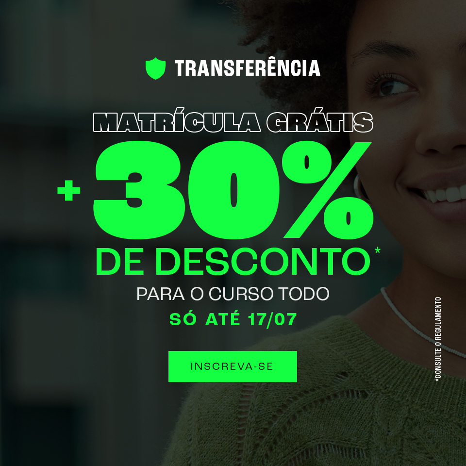 Confira os cursos e inscreva-se.