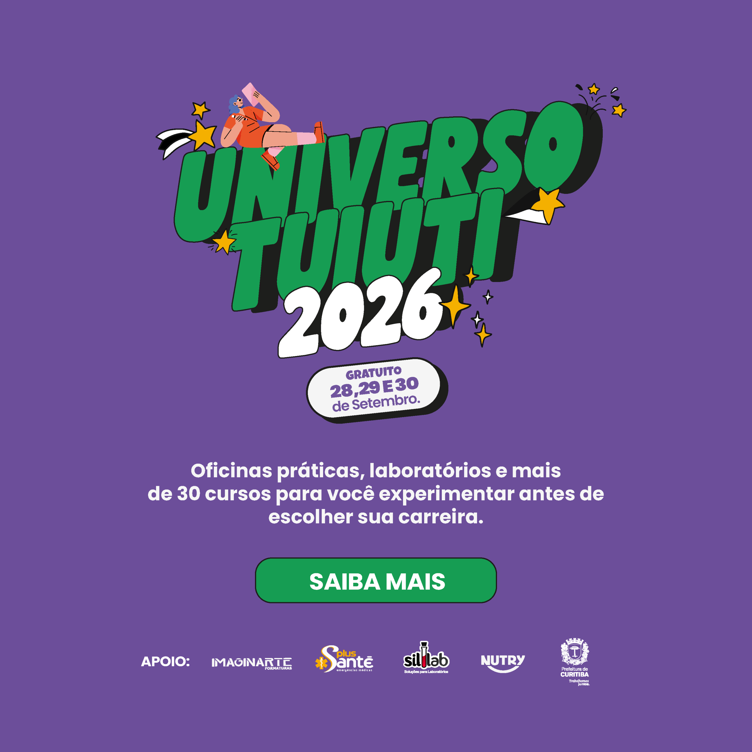 Participe do Universo Tuiuti 2026